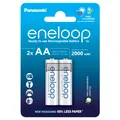 Panasonic eneloop, vorgeladen, 2-Pack BK-3MCDE/2BE Akku NiMH, Mignon, AA, HR06, 1.2V und 2000mAh 5410853064176