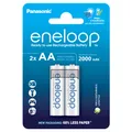 Panasonic eneloop, vorgeladen, 2-Pack BK-3MCDE/2BE Akku NiMH, Mignon, AA, HR06,