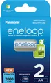 2 Panasonic Akku AA 2000mAh eneloop pre-charged im 2er Blister