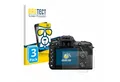 BROTECT Displayschutzglas Folie für Nikon D7500, 3 Stück, Schutzfolie Glas Panzer Display Schutz klar