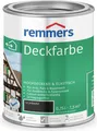 Remmers Deckfarbe schwarz 0,75 l, Holzlack