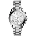 MICHAEL KORS Luxusuhr Damen-Armbanduhr Bradshaw Edelstahl silberfarben