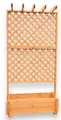 Promadino Spalier, braun (honigbraun), B/H/T: 102cm x 200cm x 65cm