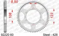 Afam Kettenrad 428 60z Stahl Silber