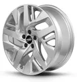 19 Zoll Alufelge OXXO Pulse Pro 19"x7.00" 5x108 PCD ET41 65.1mm Felge Silber