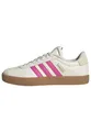 adidas Damen VL Court 3.0 Shoes, core White/Pulse Magenta/Gold met., 42 2/3 EU