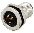 TRU COMPONENTS Steckdose TRU COMPONENTS TC-12833064 Sensor/Aktor Einbaustecker M12 Stecker, Ein, TC-12833064