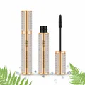 VIBELY 4D Mascara Schwarz Wasserfest - Volumen & Verlängerung - Silikon Bürste