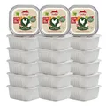 Leiky Nassfutter Hund Freiland-Huhn 18 x 300 g – 91 % Fleisch, getreidefrei, Alleinfutter