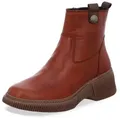 Gemini Damen Stiefelette braun|silberfarben 37 EU
