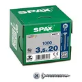 SPAX Universalschrauben Z2 Senkkopf WIROX 1081010350205 3,5 mm x 20 mm, 1.000 St.