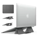 Ringke Folding Stand 2 Gray Faltbar und Tragbar Schwerlos Laptop Ständer Belü...