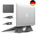 Ringke Folding Stand 2 [Gray] Faltbar und Tragbar Schwerlos Laptop Ständer