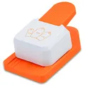 Etikettenstanzer 3in1 – für Breiten 3,8  cm / 5,1 cm / 6,3 cm – für Geschenka...