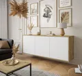 Hängekommode SANAYI Artisan Eiche/ Weiß