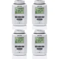 Eurotronic Sparmatic Heizkörperthermostat Energiesparregler Programmier 4ER PACK