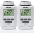 Eurotronic Sparmatic Heizkörperthermostat Energiesparregler Programmier 2ER PACK