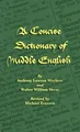 Anthony Lawson Mayhew Walter Wi A Concise Dictionary of Mid (Gebundene Ausgabe)