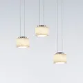 Pendelleuchte Serien Lighting, Reef, dimmbar, Weiß, für Wohnzimmer, Keramik, Design - 7.5