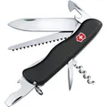 Victorinox Taschenmesser Forester 0.8363.3, 12 Funktionen, schwarz, mit Feststellklinge