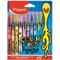 Maped Fasermaler COLOR'PEPS MONSTER, 12er Kartonetui (12x) (845400)