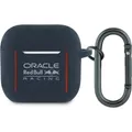 Red Bull Silicone Logo & Lines Case for AirPods 4 Navy Blue (RBA4SIVSV)