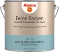 Wandfarbe in friedlichem Blau ALPINA Feine Farben Quelle der Gelehrten 2,5L