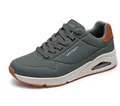 Skechers Herren UNO Suited on Air Sneaker, olivgrün, 41.5 EU
