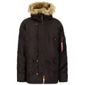 Alpha Industries Winterjacke N-3B VF 59 Vintage Fit braun S (44/46)