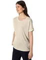 Damen Leinen-Look Glitzer-Shirt