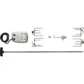 Drehspieß-Set Commercial Quality für Prestige PRO 665, Grillspieß silber