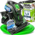 Tretmann Pedaltrainer PRO Set - extra Leise & gelenkschonend + Befestigungsband