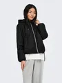 ONLY Steppjacke ONLMIKI HOOD QUILT JACKET CC OTW mit seitlichem Kordelzug am Saum
