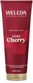 WELEDA Bio Very Cherry Limited Edition Duschgel - Naturkosmetik Duschseife für Frauen & Männer mit Kirsche Duft - Natürliche Hautpflege Dusche zur Reinigung von Gesicht & Körper (vegan, 200ml)