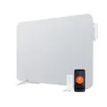 BR Bringer Hybrid Infrarotheizung 2000 Watt mit Konvektion - Smart Thermostat, WIFI & App - für Wandmontage oder als Standgerät für Räume bis 30m² - Energiesparend - Deutsche Qualitätsmarke (weiß)