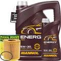 MANN ÖLFILTER + 6L 5W-30 MOTORÖL MANNOL ENERGY ÖL für FORD WSS-M2C913-B 5W30