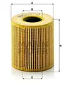 MANN-FILTER HU 711/51 x Ölfilter für FORD JAGUAR LANCIA LAND ROVER MINI