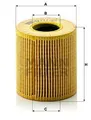 MANN-FILTER HU711/51x Ölfilter für FORD JAGUAR LANCIA LAND ROVER MINI OPEL