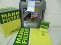 MANN Ölfilter, Luftfilter, IR-Filter und 5Ltr. LM 5W30 Motoröl Ford C-Max II