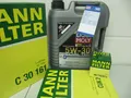MANN Ölfilter, Luftfilter, IR-Filter und 5Ltr. LM 5W30 Motoröl Ford Mondeo IV