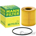 MANN ÖLFILTER passend für CITROËN BERLINGO C2 C3 I FORD FOCUS II MINI COOPER S