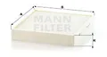MANN-FILTER CU 26 010 - Filter, Innenraumluft