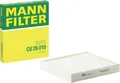 MANN-FILTER Innenraumfilter Kabinenluftfilter Pkw CU 26 010 254mm 224mm