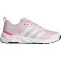 Adidas Damen Halbschuhe Schnürer JQ1447 Rosa Ganzjährig - Weiß - 40 2/3
