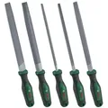 BOSCH Stahlfeilen-Set, 1600A02ZB0, 200 mm, 5-teilig