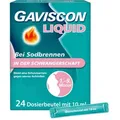 GAVISCON LIQUID Bei Sodbrennen in der Schwangerschaft - auch für nicht schwangere Menschen geeignet 24X10 ml Suspension zum Einnehmen
