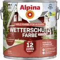 Alpina Wetterschutzfarbe 4 L schwedenrot