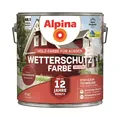 Alpina Wetterschutz-Farbe deckend Schwedenrot 4 Liter