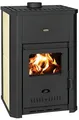 🔥 Wasserführender Kaminofen Prity WD W24 D – 24,3 kW Holzofen mit Wassertasche