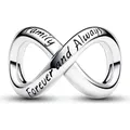 Infinity Charm Forever and Always aus 925er Silber von PANDORA - Silber